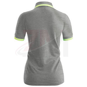 Camisetas Polo de Secado Rápido y Transpirables para Mujer, Venta al Por Mayor, 100% Algodón, Lisas, Teñidas, de Alta Calidad, en Grandes Cantidades - Product Image 3