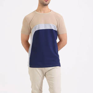 Camiseta de Hombre con Logotipo Personalizado, Camiseta Básica de Algodón, Suave y Cómoda para Uso Diario, Suministro al por Mayor - Product Image 1