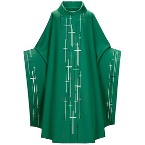 Chasubles et Robes de Clergé Doctoral pour Chorales – Sur Mesure, en Soie de Haute Qualité – Chasuble de Prêtre, Robe, Cape, Évêque - Product Image 1