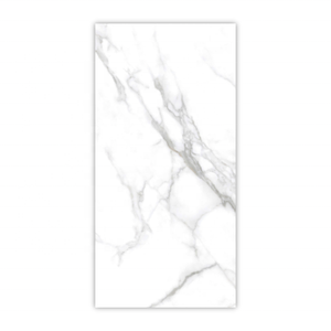 กระเบื้องพอร์ซเลนขัดเงาสีเทาอลาสก้า รุ่น Statuario Collection ขนาด 600x1200 มม. ป้องกันการลื่น ดีไซน์ทันสมัย ราคาโรงงาน กระเบื้องขนาดใหญ่ - Product Image 1