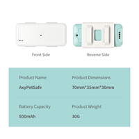 Traceur GPS pour animaux Ai-Thinker : Collier anti-perte pour chien et chat, étanche, suivi sportif, module de positionnement double mode 2G+4G