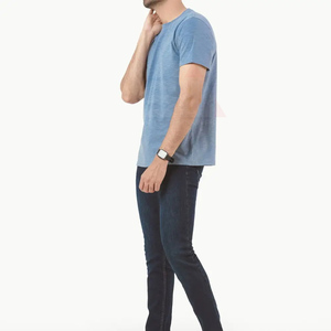 T-shirts décontractés pour hommes de haute qualité, manches courtes, motif uni rouge et noir sur le devant, service OEM, respirant, séchage rapide, col rond - Product Image 2