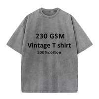 T-shirts surdimensionnés personnalisés en coton délavé à l'acide pour hommes, style streetwear, qualité supérieure, vente en gros 2026