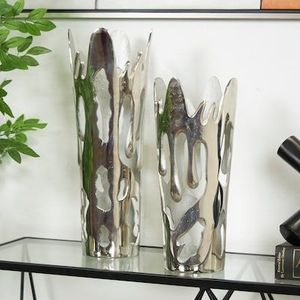 Florero de Metal de Lujo para un Estilo Interior Elegante con Acabado Premium y un Atractivo Decorativo Sofisticado - Product Image 2