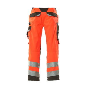 Pantalones de Trabajo de Seguridad Personalizados para Hombre, con Múltiples Bolsillos, Reflectantes, de Alta Visibilidad, Impermeables, Tipo Cargo, para Trabajador - Product Image 4