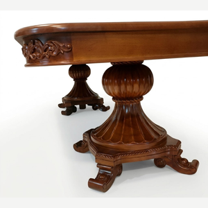 Mesas de Comedor Cuadradas Modernas Hechas de Madera de Teca con Hermosa Talladura, Acabado Liso y Diseño Elegante para Uso en Hoteles - Product Image 4