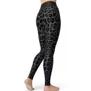 Leggings de sport pour femme 100 % coton bio, pantalons de yoga en coton bio, leggings de yoga durables pour femme - Product Image 4