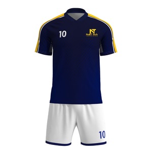 Ropa Deportiva Cómoda, Uniforme de Fútbol para Hombre, 100% Poliéster, Uniforme de Fútbol Personalizado para Hombre - Product Image 3