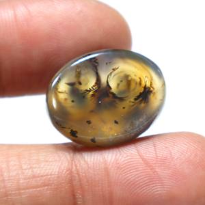 หินโมราอะเกตเจียระไนแบบหลังเบี้ยอะเกตตามธรรมชาติกำไลข้อมือหินอาเกตแบบเรียบขายส่งสำหรับหินอัญมณี - Product Image 3