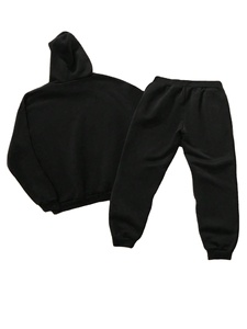 Conjunto Deportivo de Dos Piezas con Logotipo Bordado Personalizado, Chándal para Entrenamiento y Jogging, Sudadera con Capucha y Pantalones, Ropa Deportiva Informal para Hombre - Product Image 3