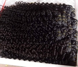 Extensions de cheveux pour femme en fibres douces de qualité supérieure, type bouclé, longue durée, toucher lisse, faciles à porter pour un look tendance féminin. - Product Image 2