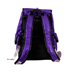 Bolsa de competición premium para animadoras, mochila brillante con base reforzada, gran capacidad de almacenamiento, bolsa deportiva de malla transpirable - Product Image 2