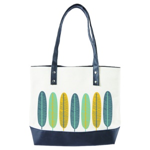 STI Custom Logo Printed Recyclable Cartoon Cotton Canvas <b>Small</b> <b>Shopping</b> Tote Bag - Product Image 2