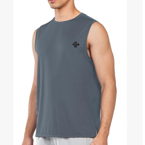 <b>Men</b> Gym <b>Vest</b> <b>Men</b>’s Summer Gym Tank Tops Cotton Breathable Outdoor Sleeveless Fitness Tops <b>Men's</b> Casual Wear Tank - Product Image 6