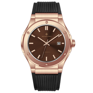 Reloj Deportivo Mecánico Automático para Hombre Alexander Ferros 6162R-08 Miyota, con Cristal de Zafiro, Hebilla de Acero Inoxidable, Resistente al Agua, Analógico, 42 mm - Product Image 1