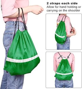 Customize Factory Price Polyester Drawstring Backpack Waterproof Yoga Sport Gift Portable Large Capacity Custom Drawstring <b>Bags</b> - Product Image 6