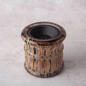 Madkhan en bois sculpté haut de gamme en résine d'oud pour une atmosphère parfumée premium, coins bien-être à domicile et décorations de bénédiction du Ramadan - Product Image 1