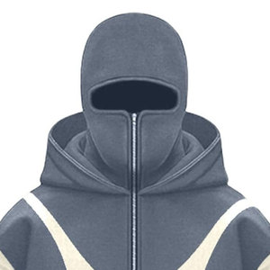 Sudadera con capucha tipo balaclava premium para hombre, diseño personalizado, transpirable, ligera, para invierno, en venta en línea. - Product Image 2