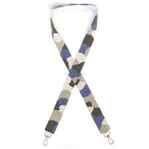 Adjustable Beaded Woven Vintage Hook Shoulder <b>Strap</b> for <b>Bags</b> Detachable Custom Purse Handle <b>Replacement</b> Fashion <b>Bag</b> Belt - Product Image 1