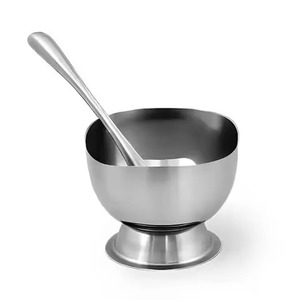 Bol à glace élégant en acier inoxydable de qualité alimentaire, coupe à dessert en métal pour usage domestique et commercial quotidien - Product Image 2