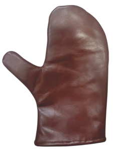 Brown Latex Oven Mitts Heat Resistant Long Wrist Protective Baking <b>BBQ</b> Cooking <b>Grilling</b> - Product Image 1