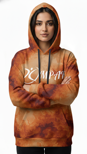 เสื้อฮู้ดดี้โอเวอร์ไซส์สไตล์คนเมือง พิมพ์ลายแบบ Sublimation ทั่วตัว สำหรับแบรนด์แฟชั่นไลฟ์สไตล์ลำลอง - Product Image 2