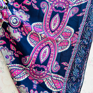 New Arrival Bohemian Silk Wrap Top For Women Flare <b>Bell</b> <b>Sleeve</b> Tie Top Boho Crop Top Tunic <b>Dress</b> With Short Length - Product Image 3