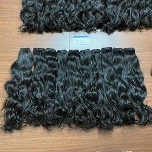 Pelo Natural ondulado de doble estiramiento, cabello humano crudo vietnamita de calidad op - Product Image 3