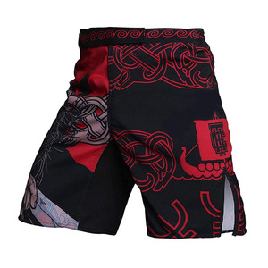 Newest Stylish 100% <b>Polyester</b> Made <b>Boxer</b> Training Wear Boxing MMA Shorts OEM Sublimation Design Print Boxing Shorts For Unisex - Product Image 6