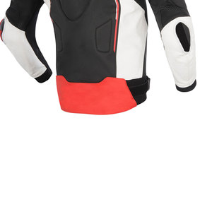 Blouson de moto en cuir respirant coupe-vent à manches longues avec logo personnalisé, service OEM, unisexe, tailles 6XL XXL - Product Image 2