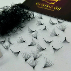 การต่อขนตาปลอมแบบแคบสีดำด้าน CC /ddd/m/m/L แบบมืออาชีพที่มีปริมาณมาก20D - Product Image 5