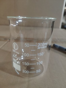 Bécher en verre borosilicate de 250 ml, gradué, fournitures de laboratoire - Product Image 4