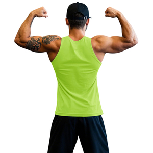 Camiseta sin Mangas para Hombre, Estilo Deportivo, Transpirable, Ecológica, de Secado Rápido, Talla Grande, de Algodón, para la Playa - Product Image 2