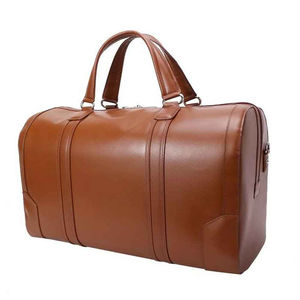 Bolsa de Viaje de Cuero Genuino de Alta Calidad, Ligera, Tipo Duffel y Mochila, para Hombre y Mujer, Deportiva, Impermeable, a Precio Bajo al por Mayor - Product Image 1