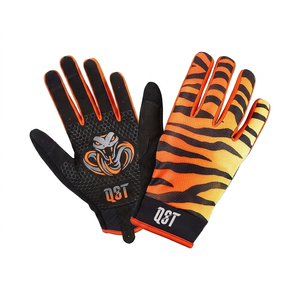 QST International Alpha Racing Cycling <b>Gloves</b> Breathable <b>Touchscreen</b> Compatible Waterproof Full Finger Microfiber Outdoor - Product Image 1