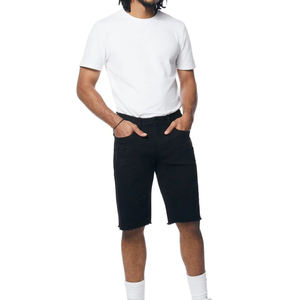 กางเกงยีนส์ขาสั้นผู้ชาย ผ้าฝ้าย 100% ราคาสมเหตุสมผล คุณภาพสูง สไตล์สตรีทแวร์ ระบายอากาศได้ดี - Product Image 4