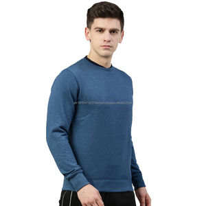 เสื้อสเวตเตอร์ขนแกะลำลองแขนยาวสำหรับผู้ชายทรงพอดีตัวปรับแต่งได้สำหรับฤดูหนาวดีไซน์ล่าสุด - Product Image 3