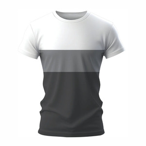 T-shirts de sport tricotés sur mesure pour hommes – Coton premium respirant à séchage rapide – Fabricant OEM – Performance pour l'entraînement - Product Image 5