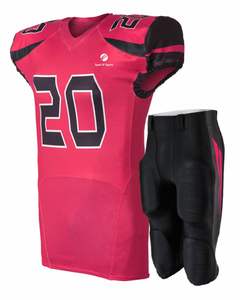 ชุดยูนิฟอร์มอเมริกันฟุตบอลขายส่ง ดีไซน์ล่าสุด ชุดยูนิฟอร์มอเมริกันฟุตบอลพร้อมแผ่นรองไหล่ - Product Image 5