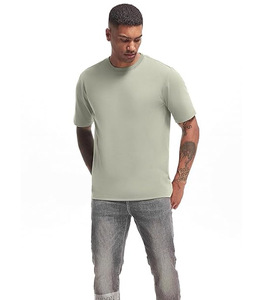 T-shirts décontractés pour hommes 2025 – Vente en gros, haute qualité, 100 % coton, col rond, tricotés, imprimés, personnalisables, respirants, coupe ample - Product Image 2