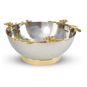ชามทองเหลืองขัดเงางานฝีมือสุดคลาสสิกสำหรับงานเทศกาลวัดตกแต่งบ้าน - Product Image 4