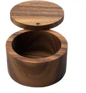 กล่องใส่เครื่องเทศไม้ทำมือคุณภาพพรีเมียม กล่องใส่เครื่องเทศไม้ธรรมชาติสำหรับใช้ในครัวเรือน - Product Image 1