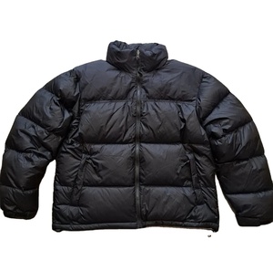 Doudoune légère d'automne pour homme, grande taille, en duvet de canard, col montant, style décontracté, avec fermeture éclair - Product Image 1