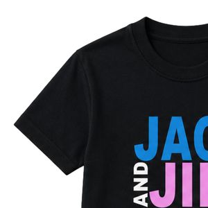 เสื้อยืดคอกลมแขนสั้นสำหรับเด็กวัยหัดเดินพร้อมดีไซน์ตัวอักษรบล็อกสำหรับโรงเรียนอนุบาล เสื้อผ้าสวมใส่สบายทุกวัน - Product Image 5