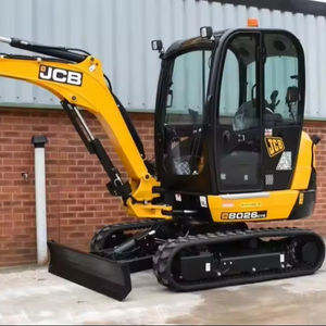 Excavadora de cadenas usada profesional de 3 toneladas con controles hidráulicos de precisión y cabina completamente cerrada para movimiento de tierras - Product Image 1