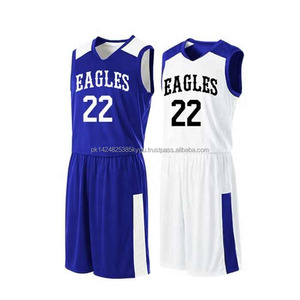 Tenues de basketball personnalisées OEM ODM, imprimées par sublimation, respirantes, avec logo personnalisé, haute qualité, couleur et taille personnalisables, unisexe - Product Image 3