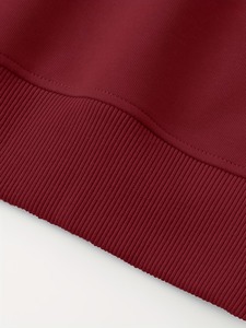 Sudadera con Cierre Unisex, Cómoda, de Media Cremallera, Informal, para Hombre y Mujer, Manga Larga, Cuello Alto, Corte Regular, para Otoño - Product Image 4