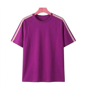 Unisex <b>Polyester</b> <b>Tshirts</b> Streetwear Soild Short Sleeved Breathable Training Quick Dry Blank T Shirts Men Cotton Customized Logo - Product Image 5