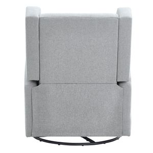 Sillón Reclinable Giratorio Eléctrico con Capacidad de Peso de 250 Libras, Puerto USB, Poliéster, Cómodo Sillón Reclinable Giratorio - Product Image 2