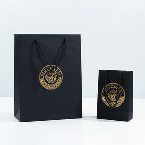 Bolsas de Papel Recubierto Impresas Personalizadas al por Mayor de Fábrica con Logotipo, Bolsas de Compras y Empaque Laminadas de Lujo - Product Image 4
